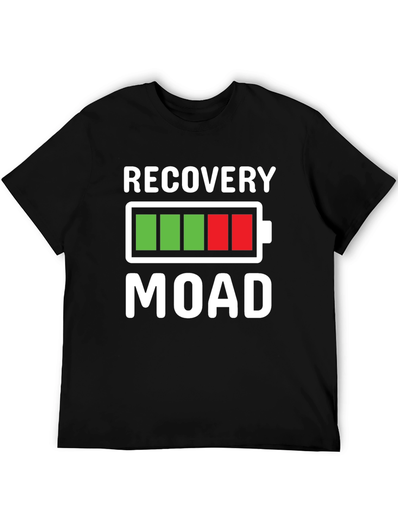 Recovery Mode T-Shirt - Battery Graphic Tee