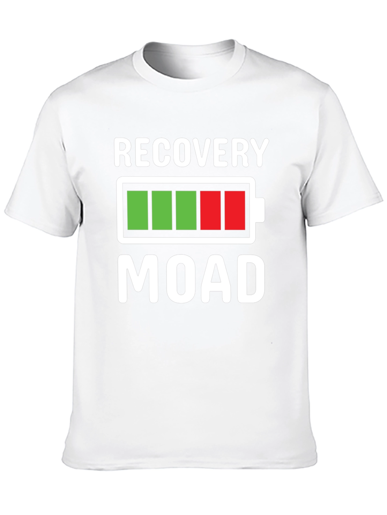 Recovery Mode T-Shirt - Battery Graphic Tee