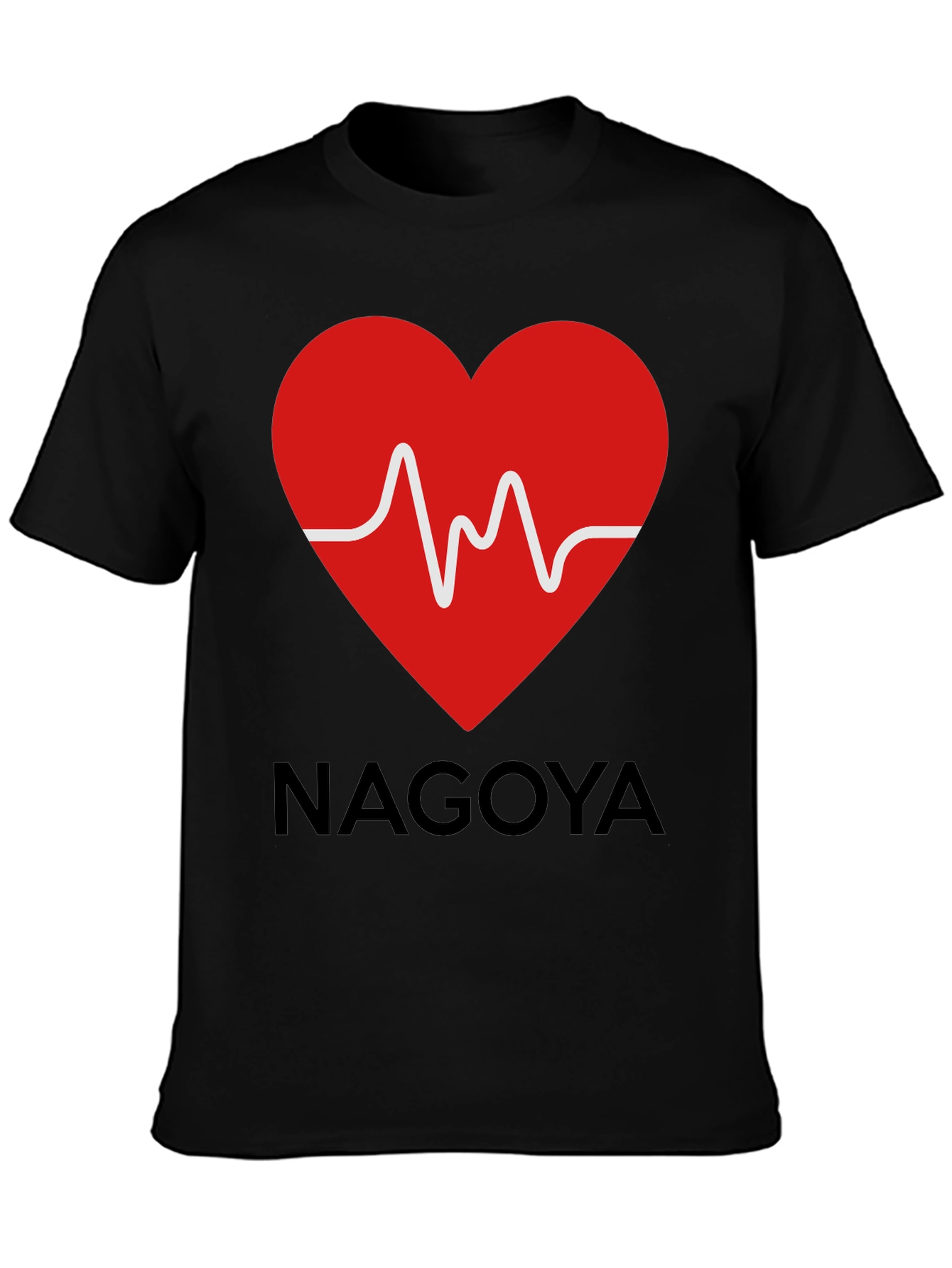 Nagoya Heartbeat T-Shirt - Stylish City Pride Tee