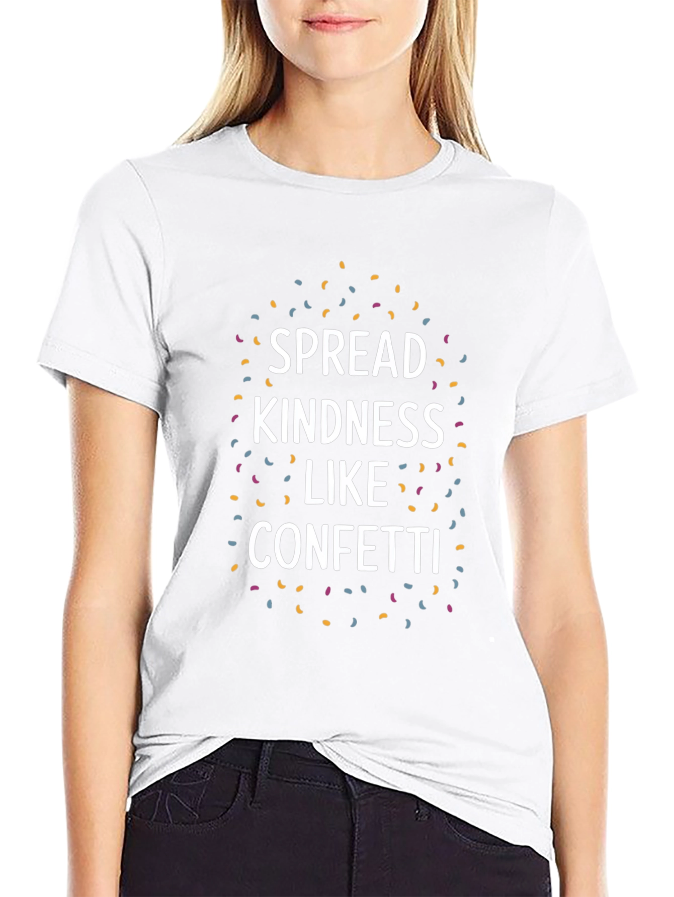 Spread Kindness Like Confetti Graphic Tee