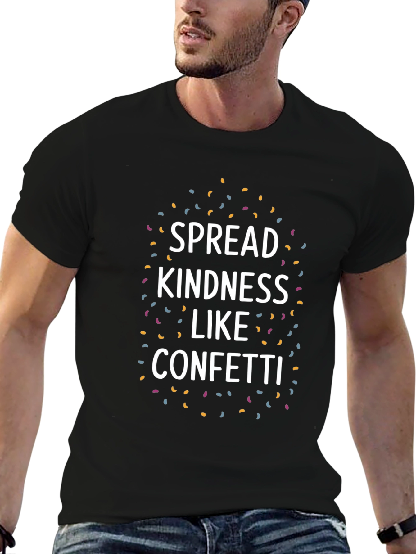 Spread Kindness Like Confetti Graphic Tee