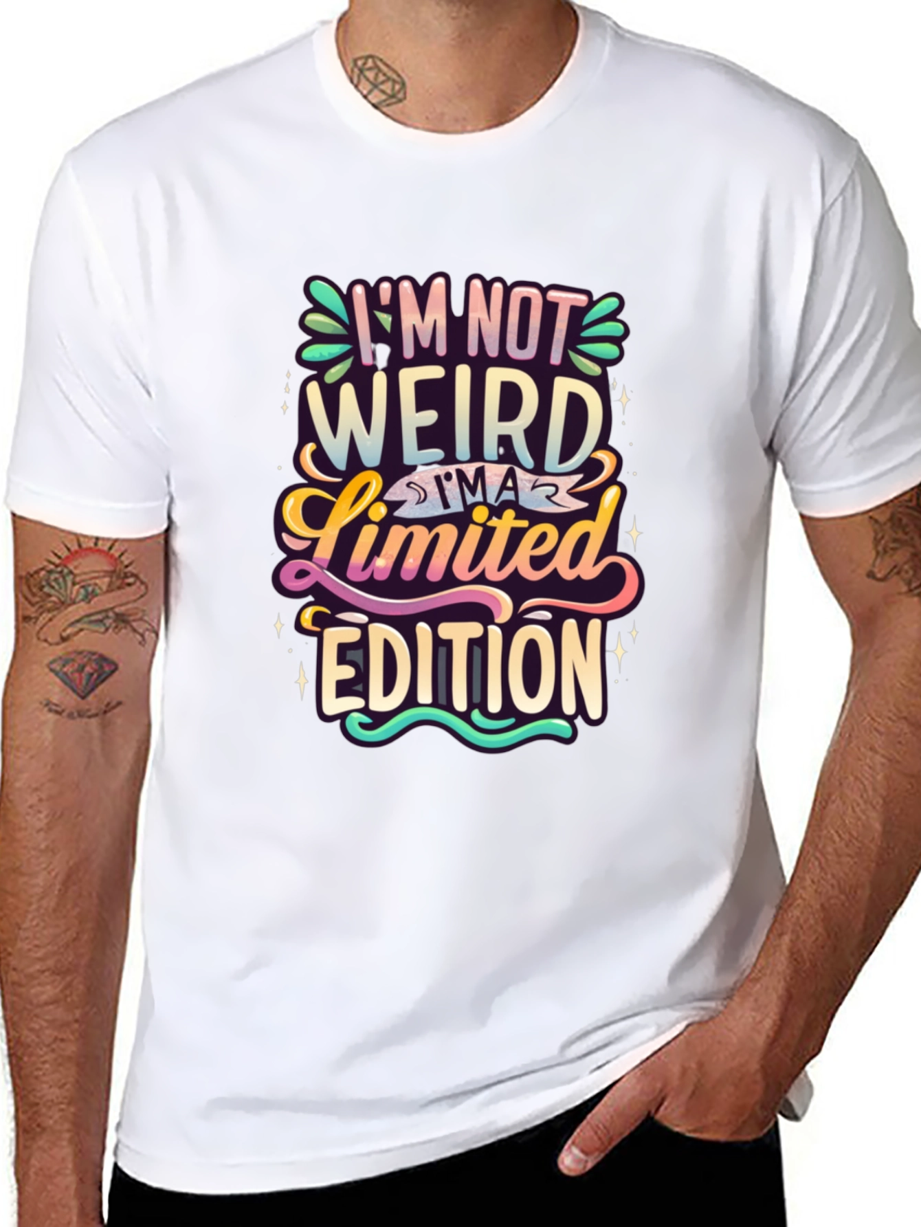 Im Not Weird Im a Limited Edition Graphic Tee