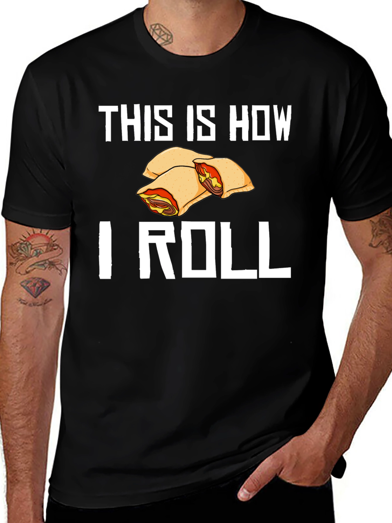 This Is How I Roll Food T-Shirt
