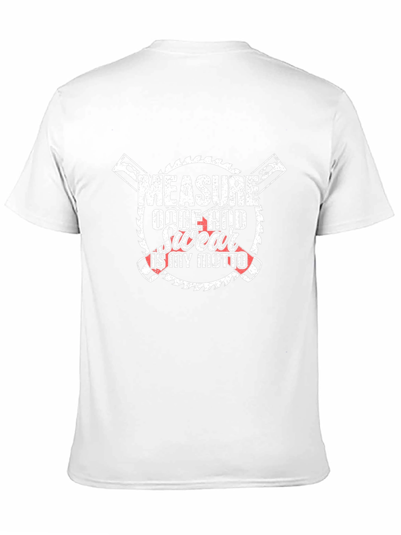 Measure Once & Swear Motto Graphic Tee