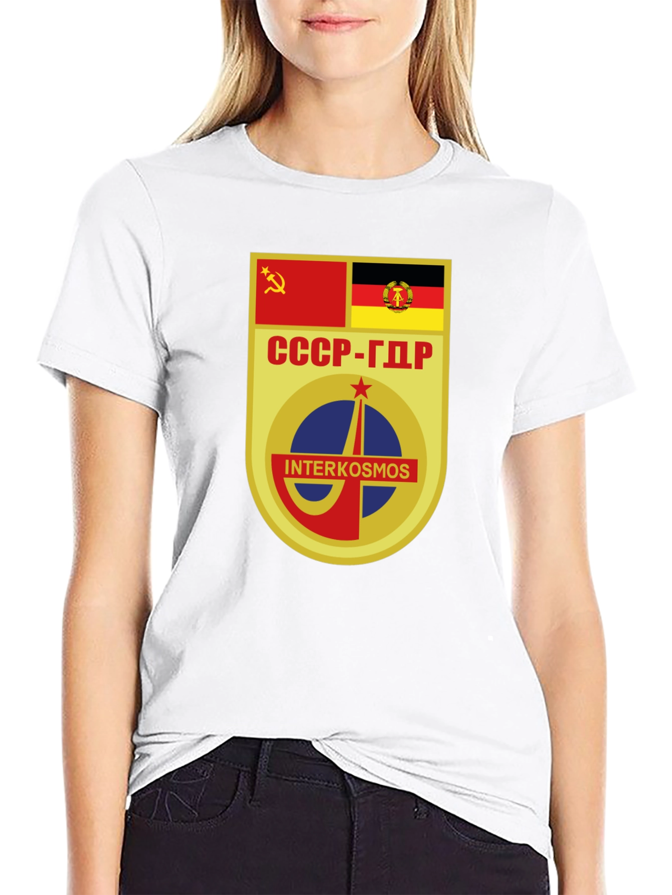 Interkosmos Soviet Union Space Program T-Shirt