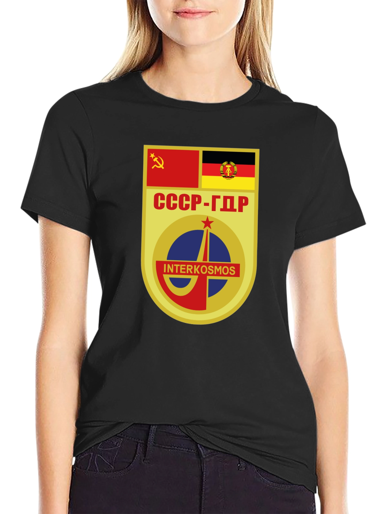 Interkosmos Soviet Union Space Program T-Shirt