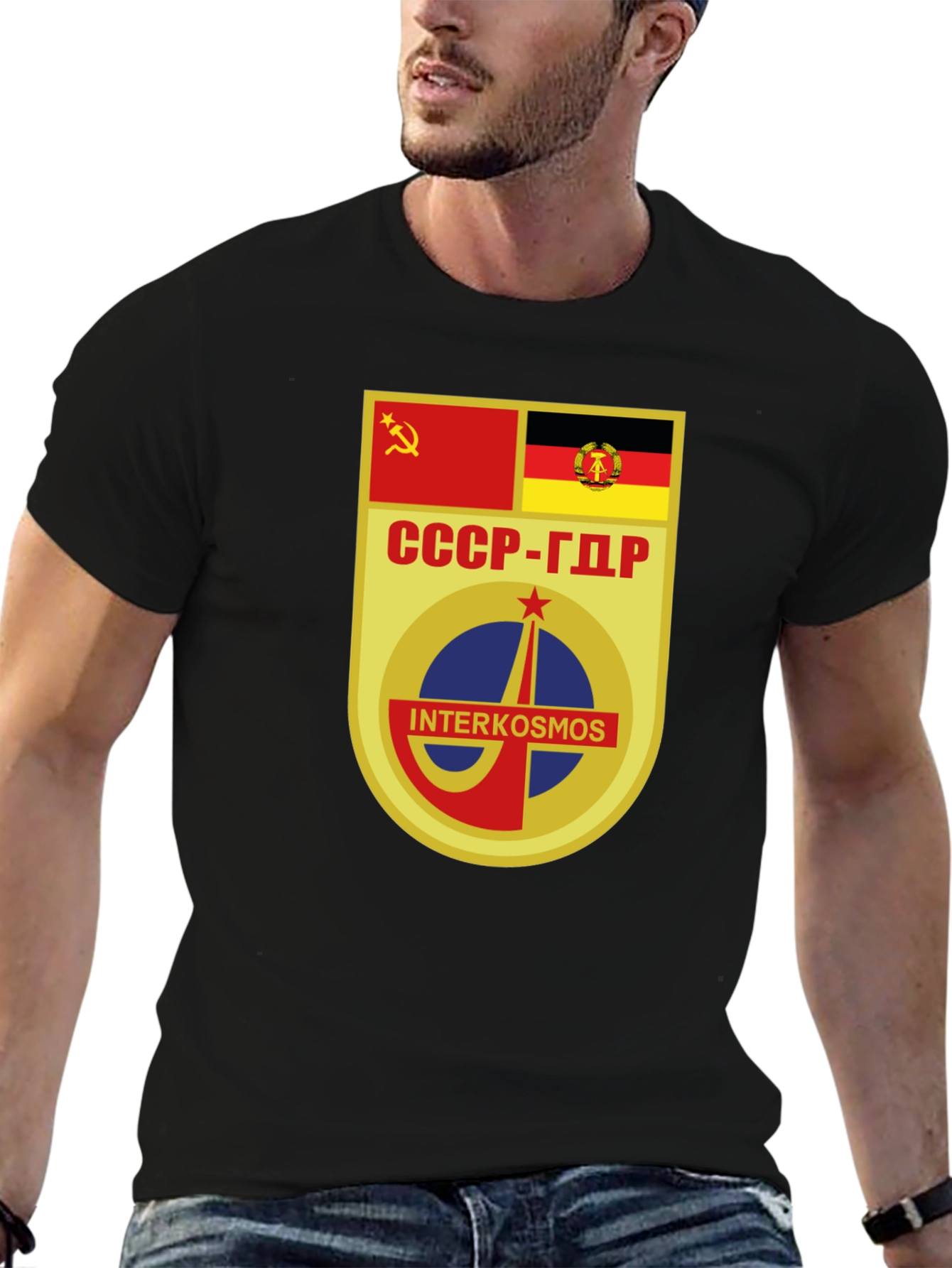 Interkosmos Soviet Union Space Program T-Shirt