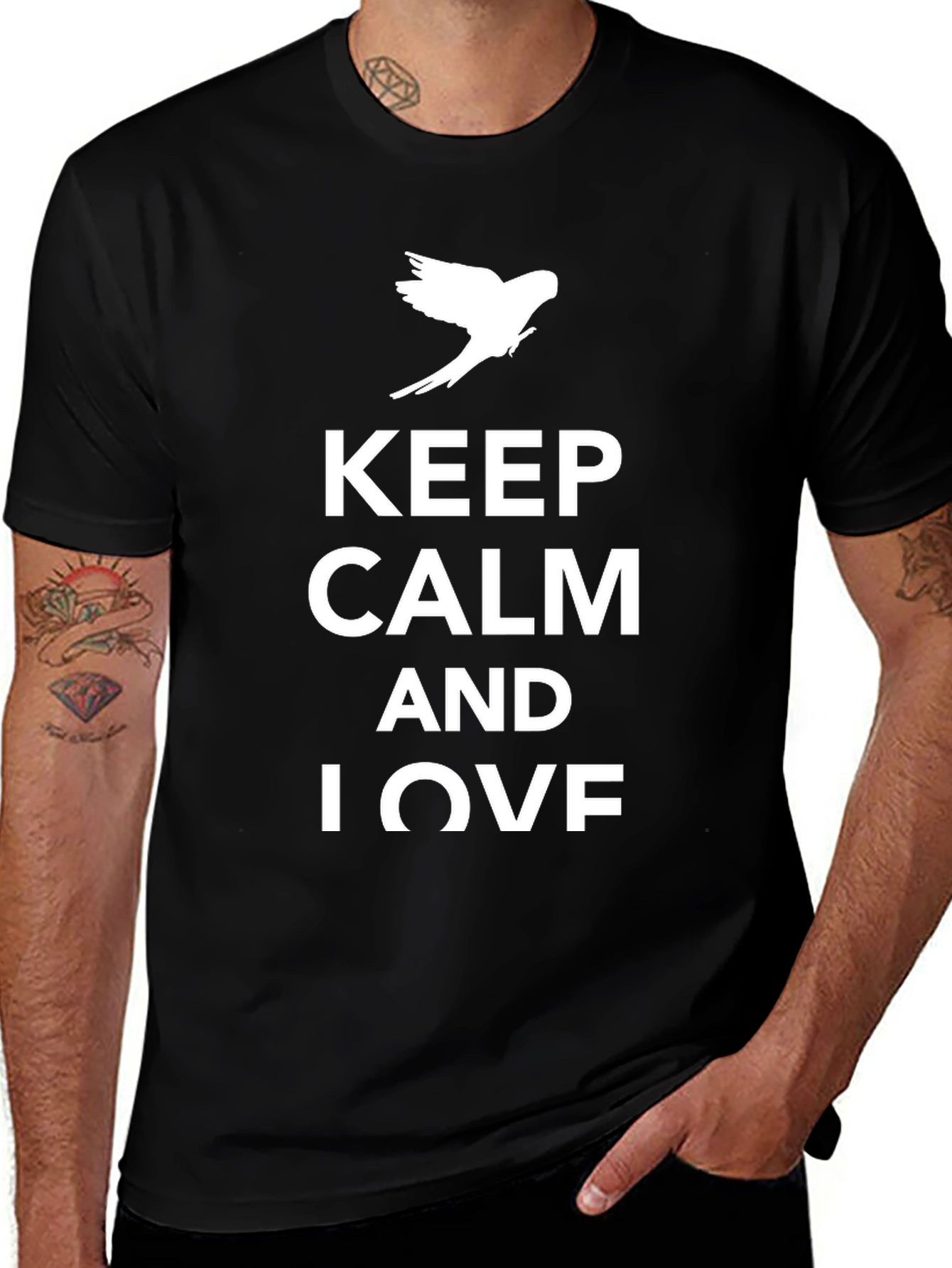 Keep Calm and Love Birds T-Shirt