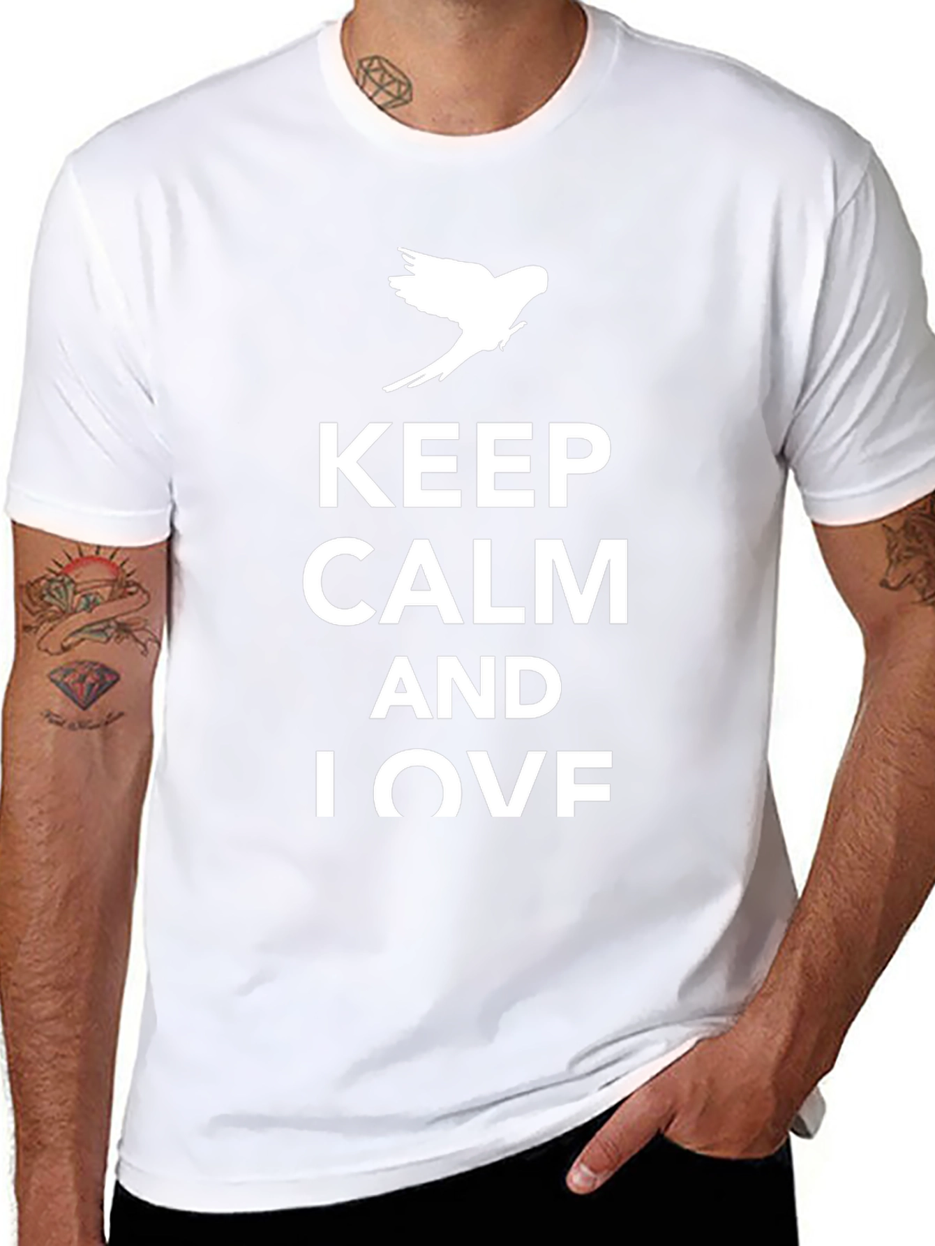 Keep Calm and Love Birds T-Shirt