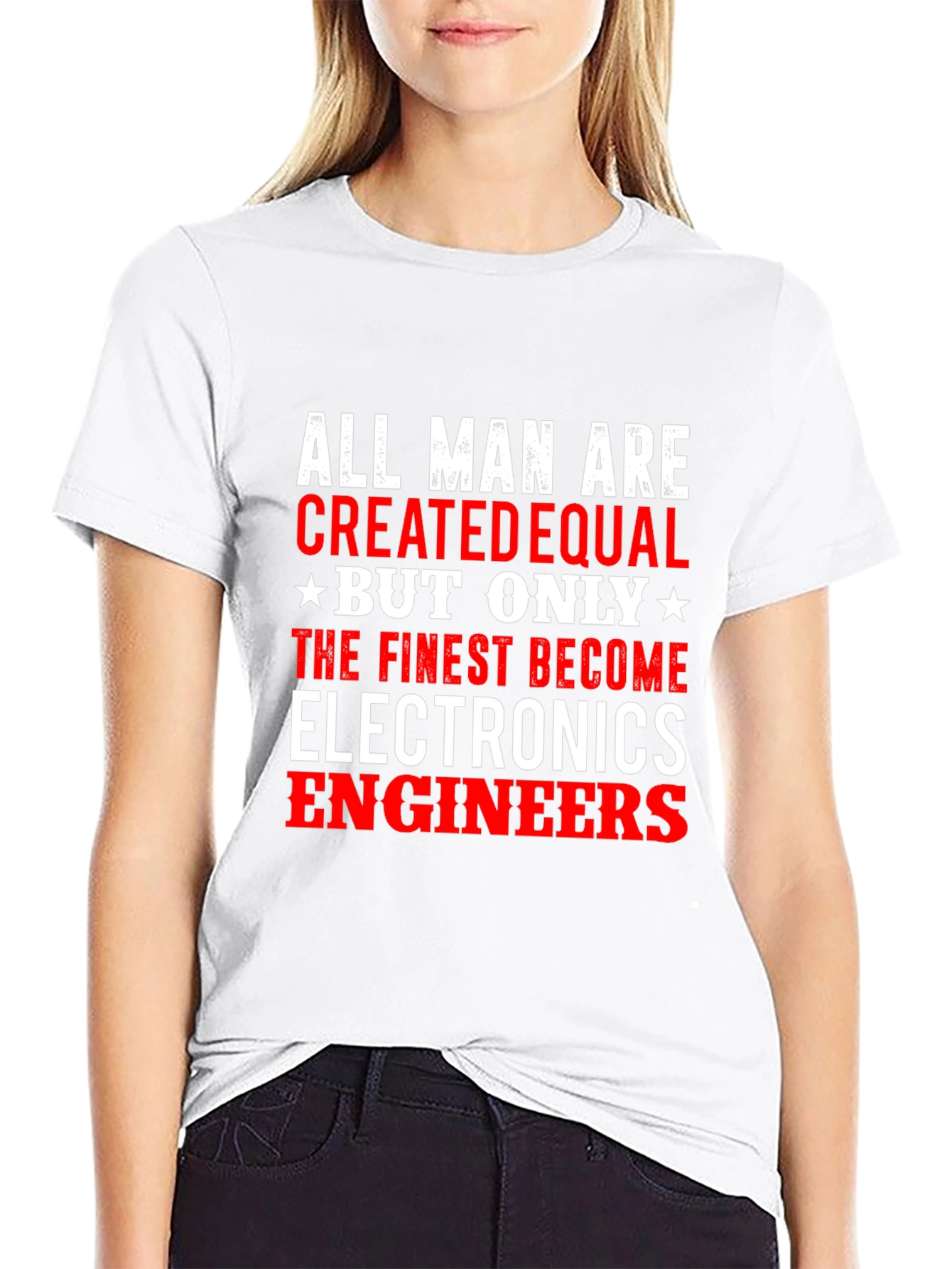 Electronics Engineer T-Shirt - Finest Become Engineers!