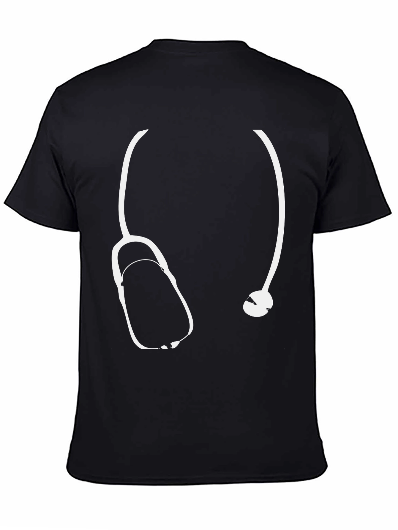 Doctor Stethoscope Graphic T-Shirt - Medical Profession Tee