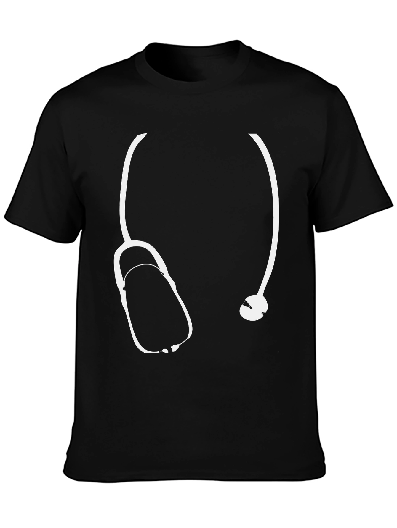 Doctor Stethoscope Graphic T-Shirt - Medical Profession Tee