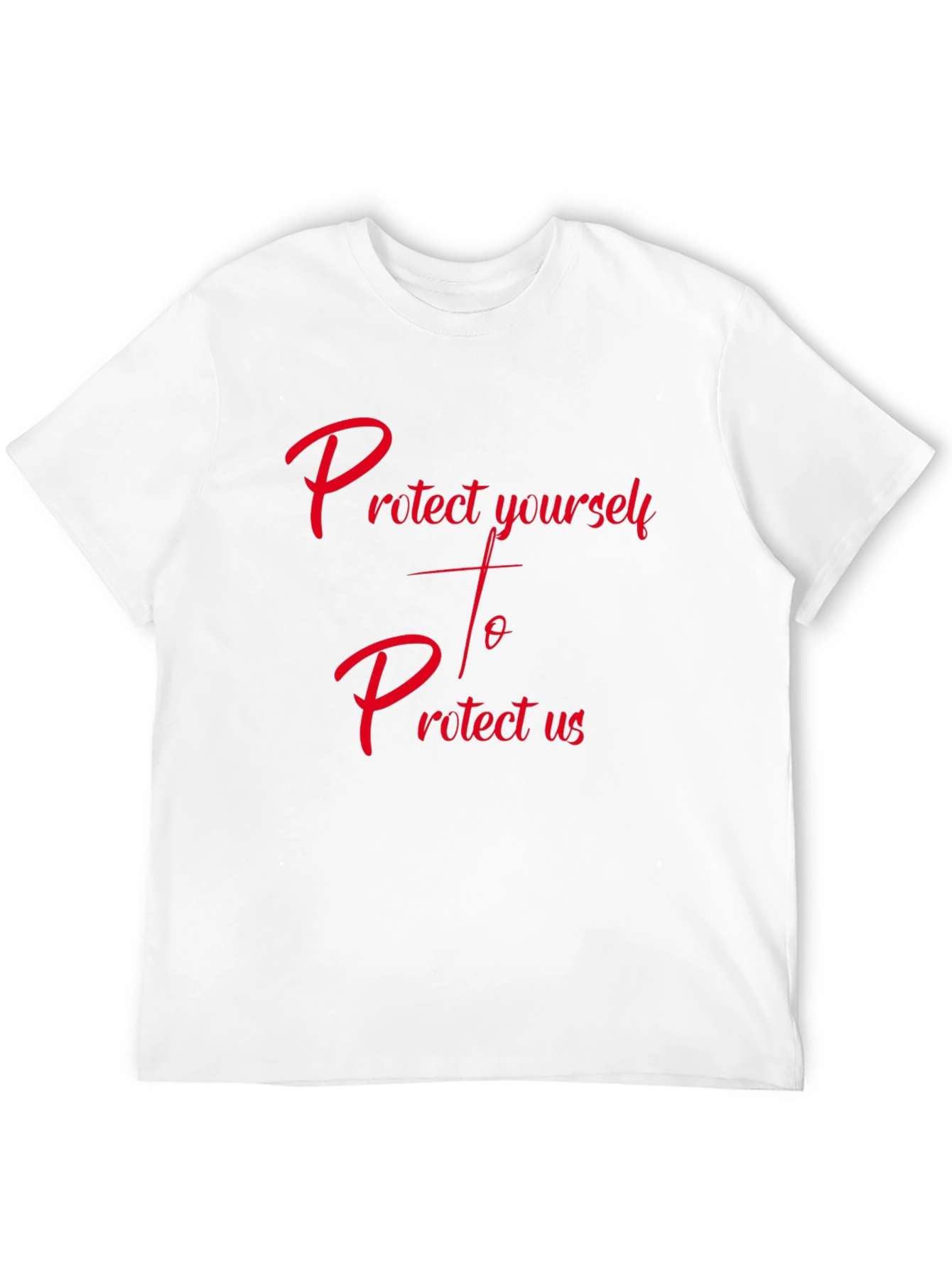 Protect Yourself T-Shirt - Trendy Graphic Tee