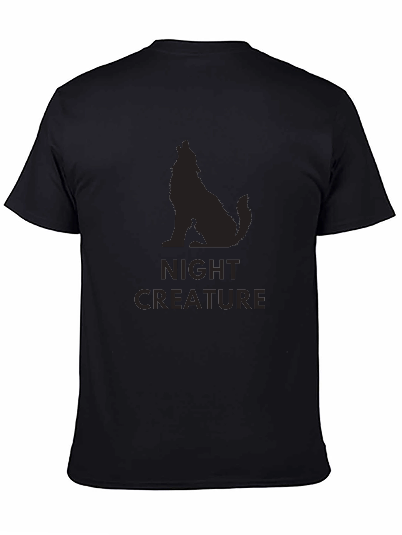 Night Creature Graphic Tee - Mens Black T-Shirt