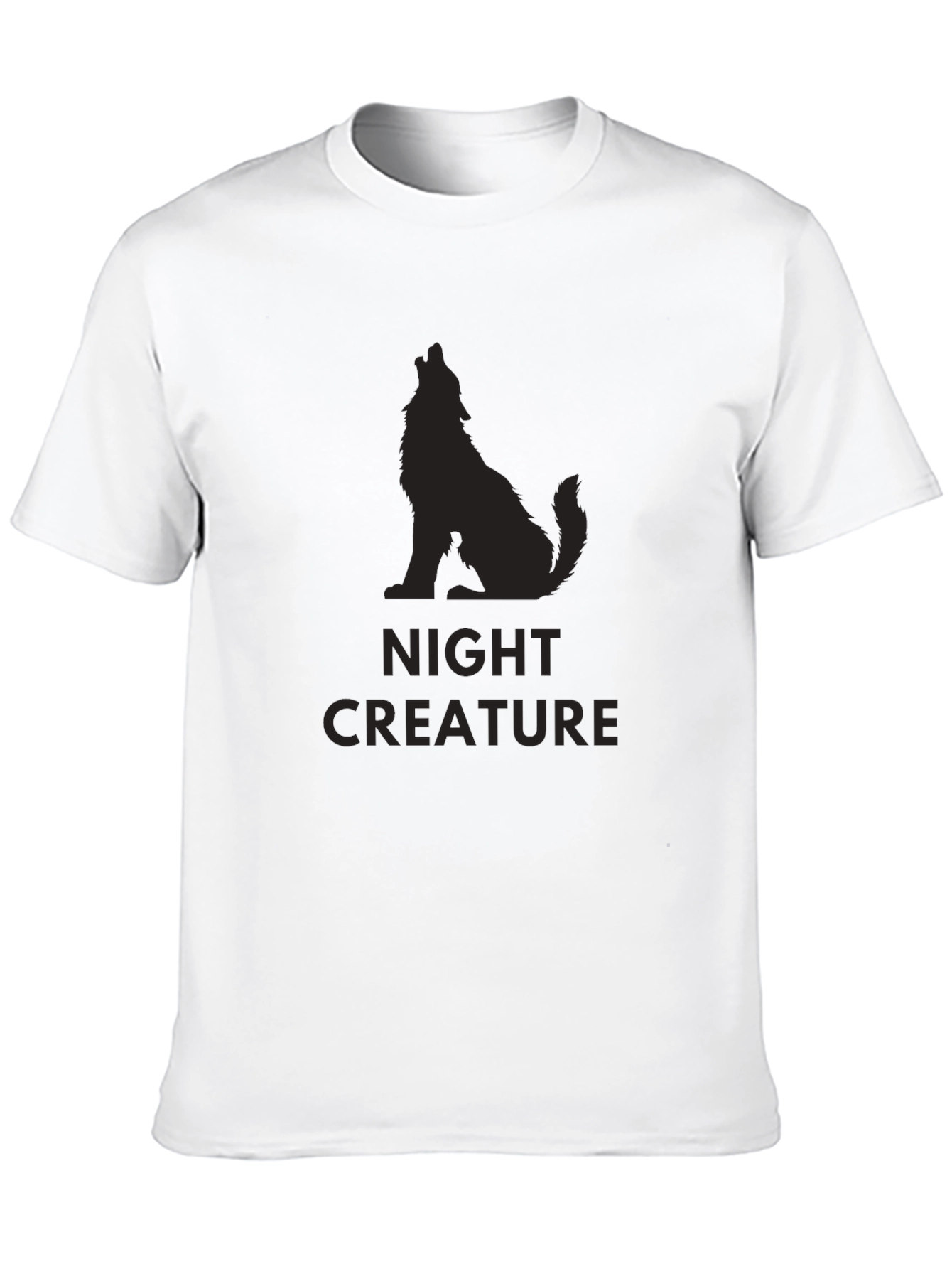 Night Creature Graphic Tee - Mens Black T-Shirt