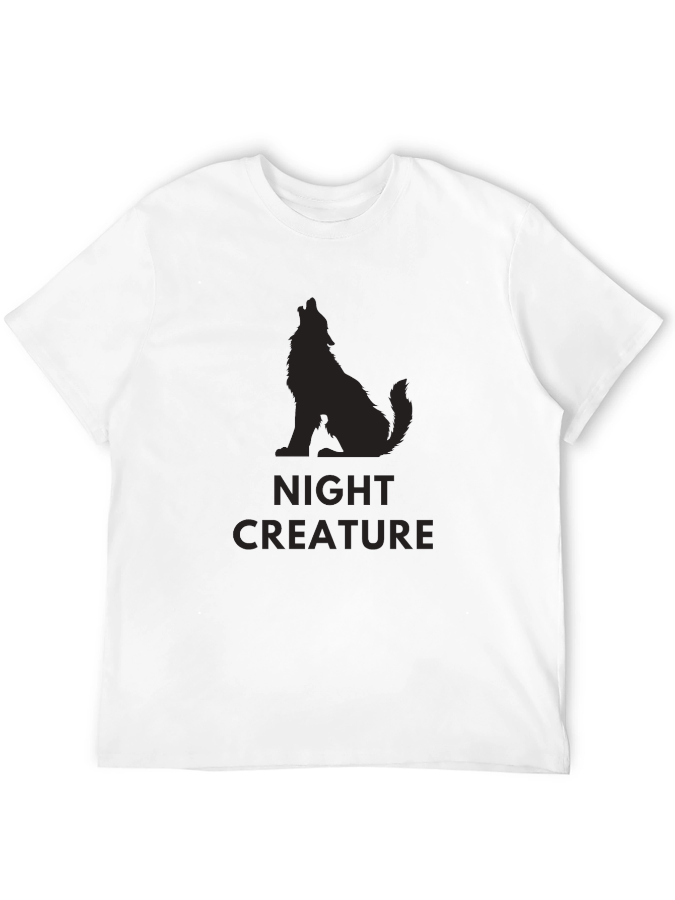 Night Creature Graphic Tee - Mens Black T-Shirt
