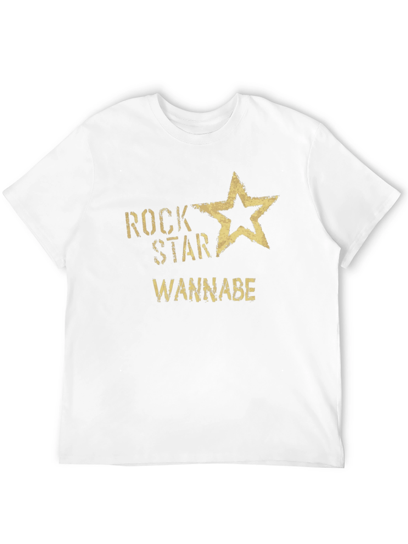 Rock Star Wannabe Black Graphic T-Shirt
