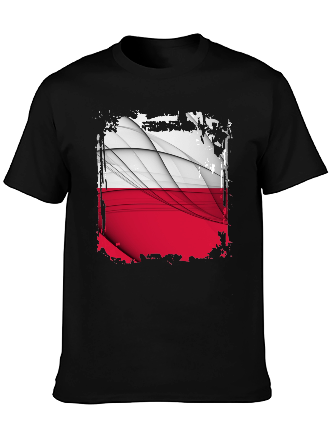 Poland Flag Graphic T-Shirt