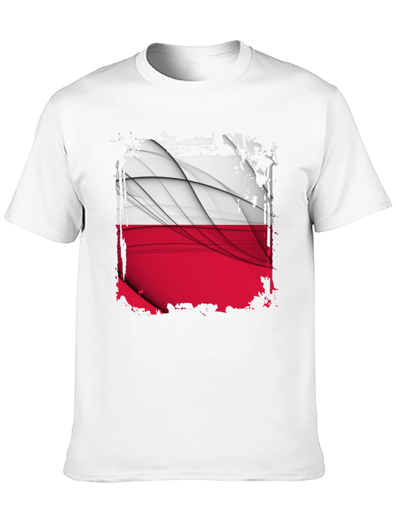 Poland Flag Graphic T-Shirt