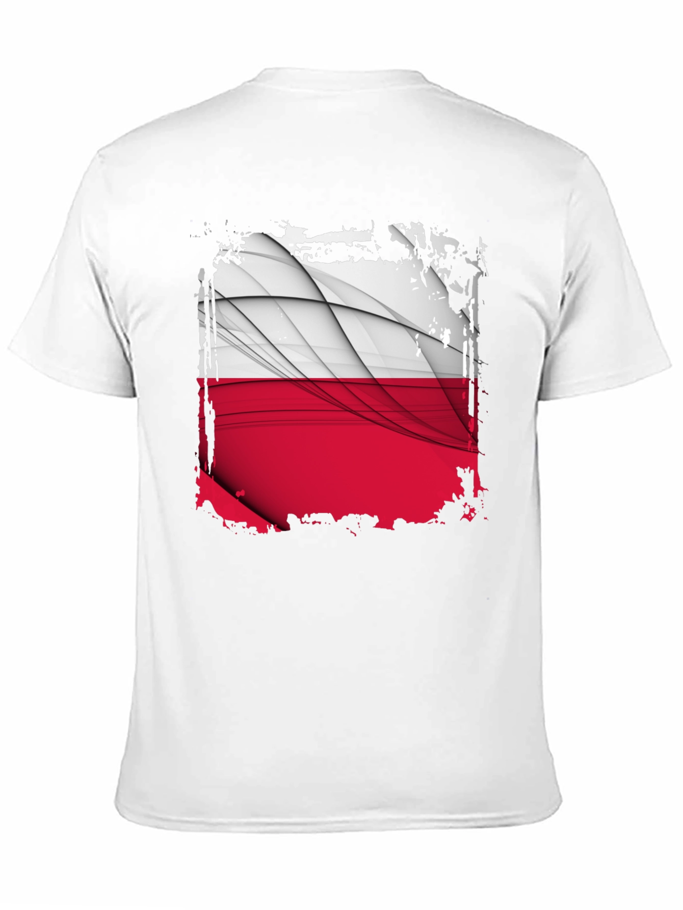 Poland Flag Graphic T-Shirt