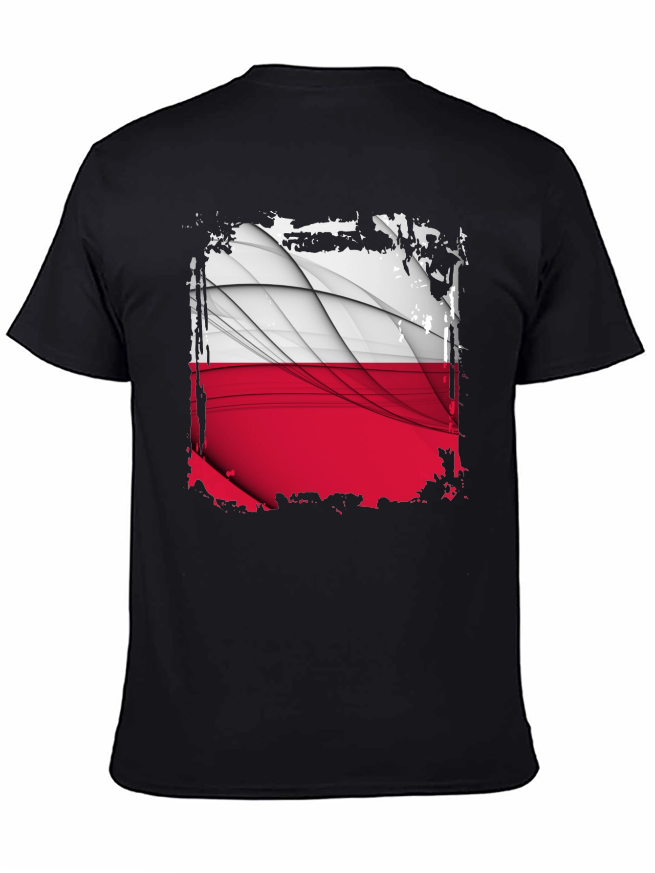 Poland Flag Graphic T-Shirt