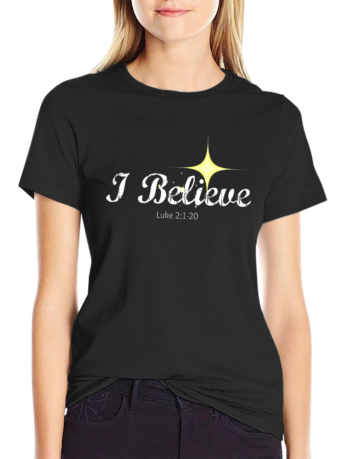 I Believe Luke 2:1-20 T-Shirt