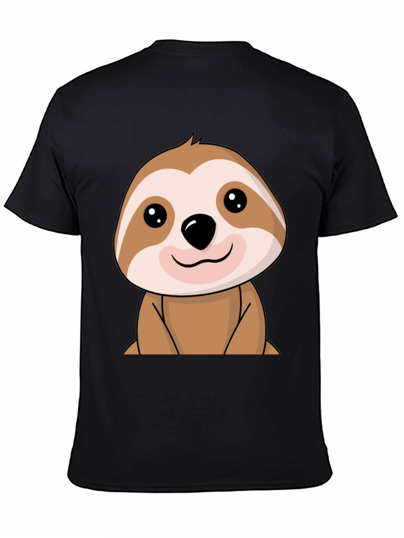 Cute Sloth Graphic Tee - Relaxed Fit