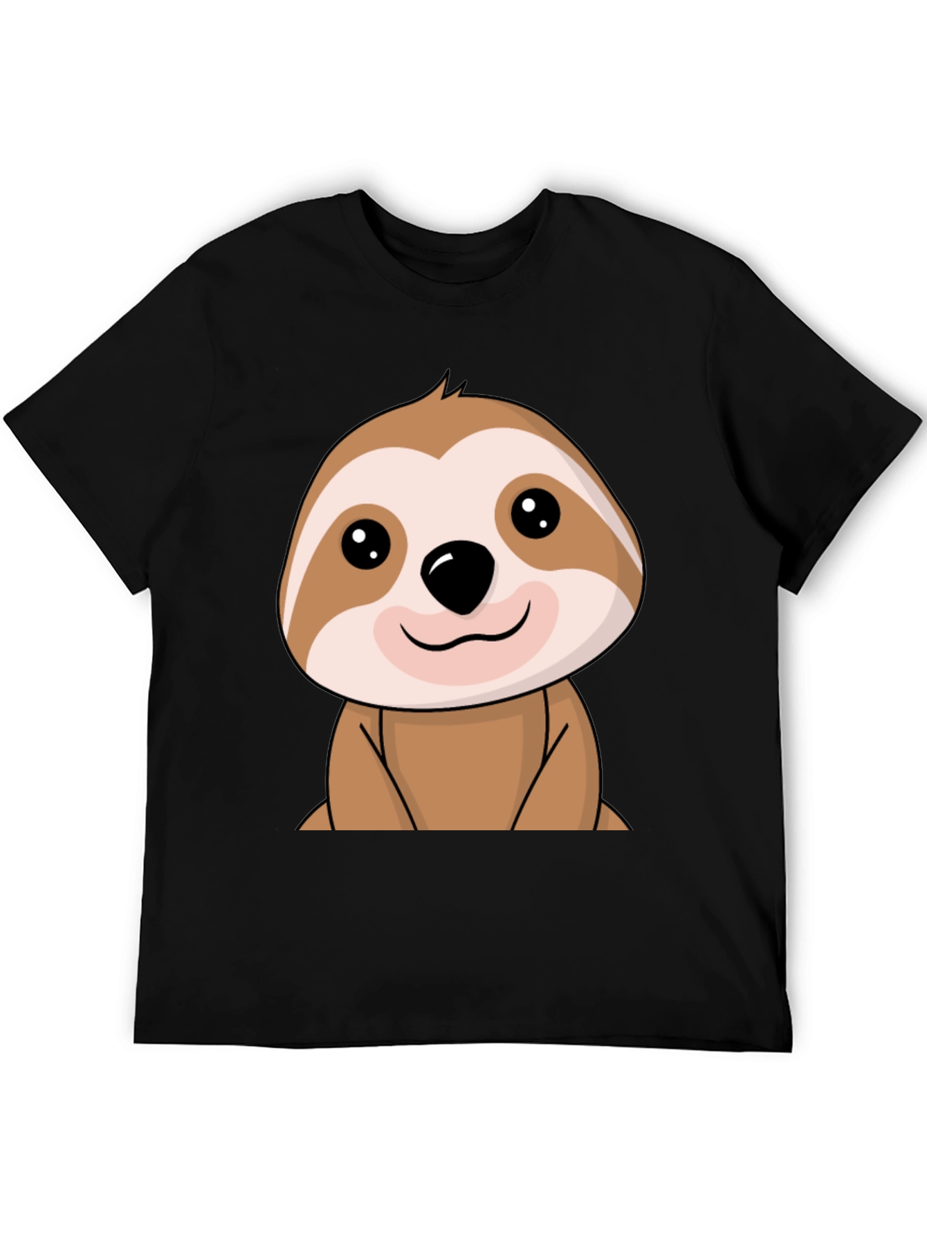 Cute Sloth Graphic Tee - Relaxed Fit