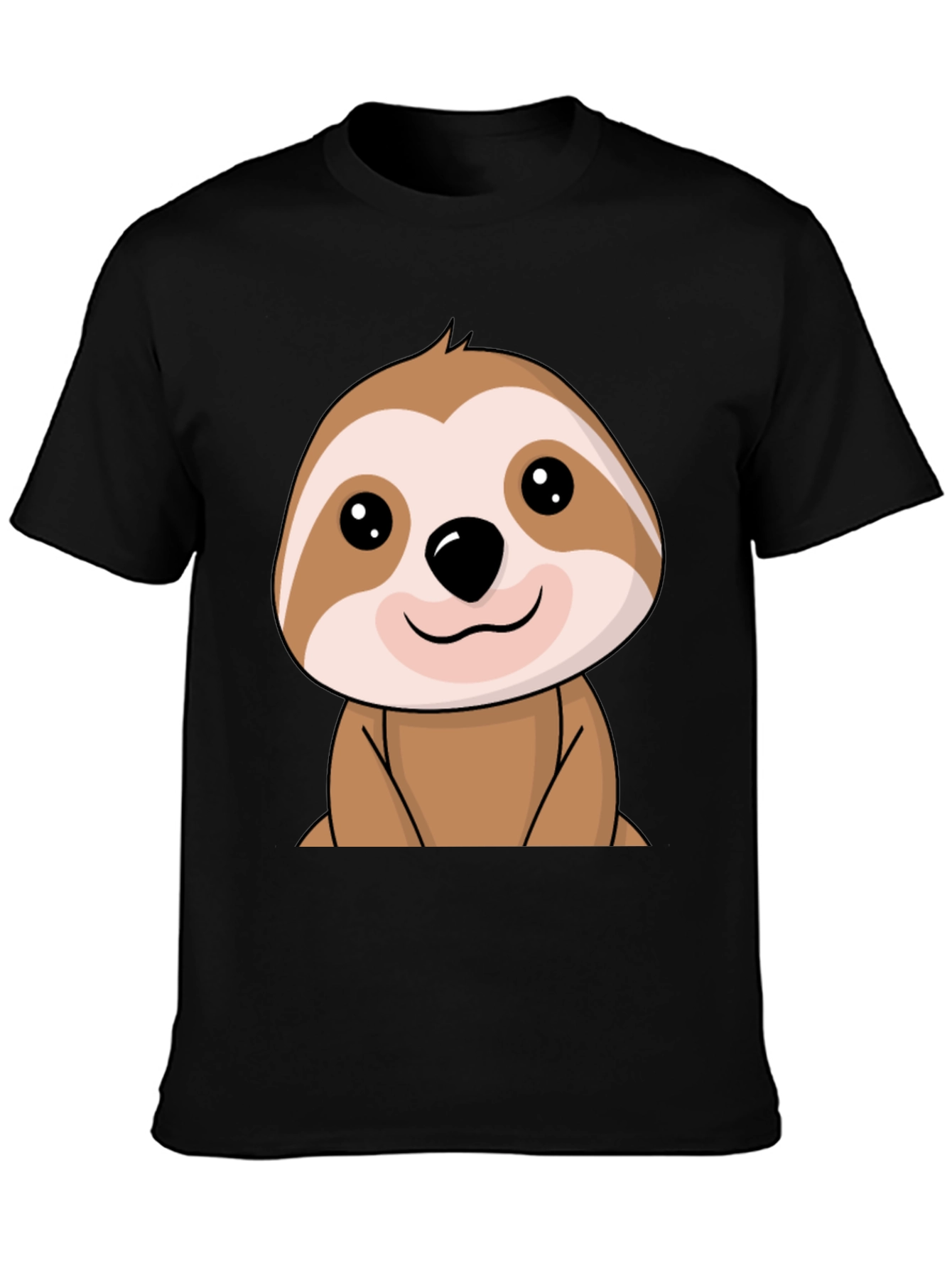 Cute Sloth Graphic Tee - Relaxed Fit
