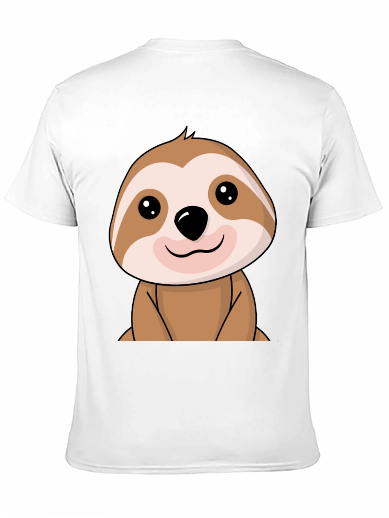 Cute Sloth Graphic Tee - Relaxed Fit