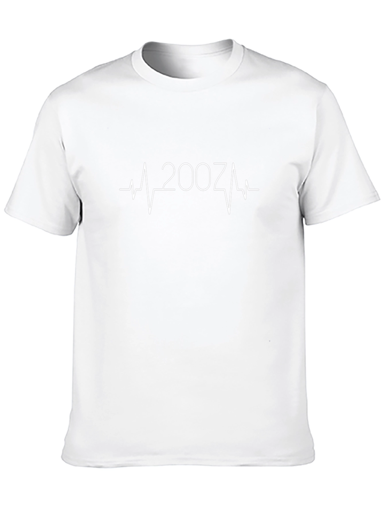 200Z Heartbeat Graphic Black T-Shirt