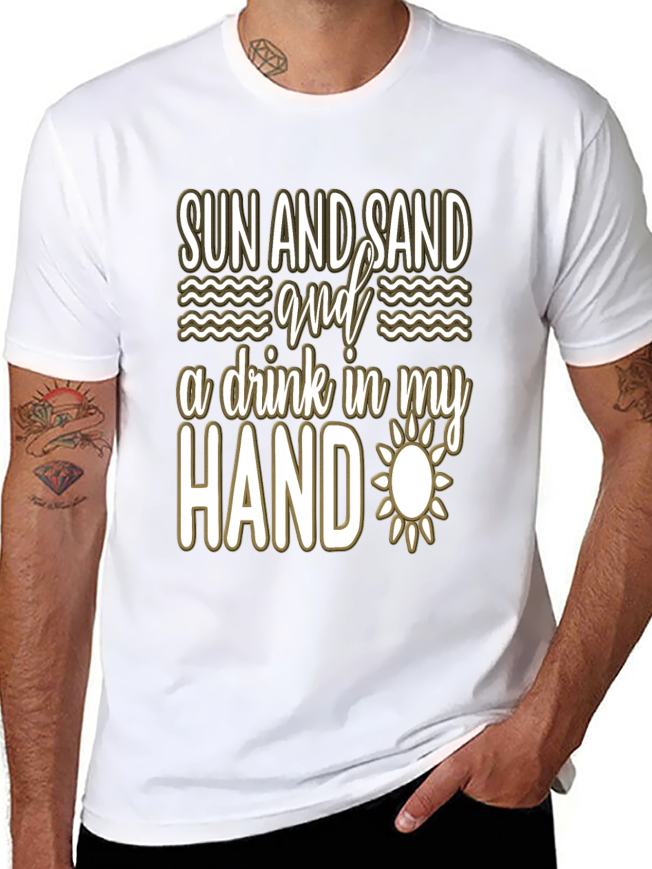 Sun and Sand T-Shirt - Beach Ready!