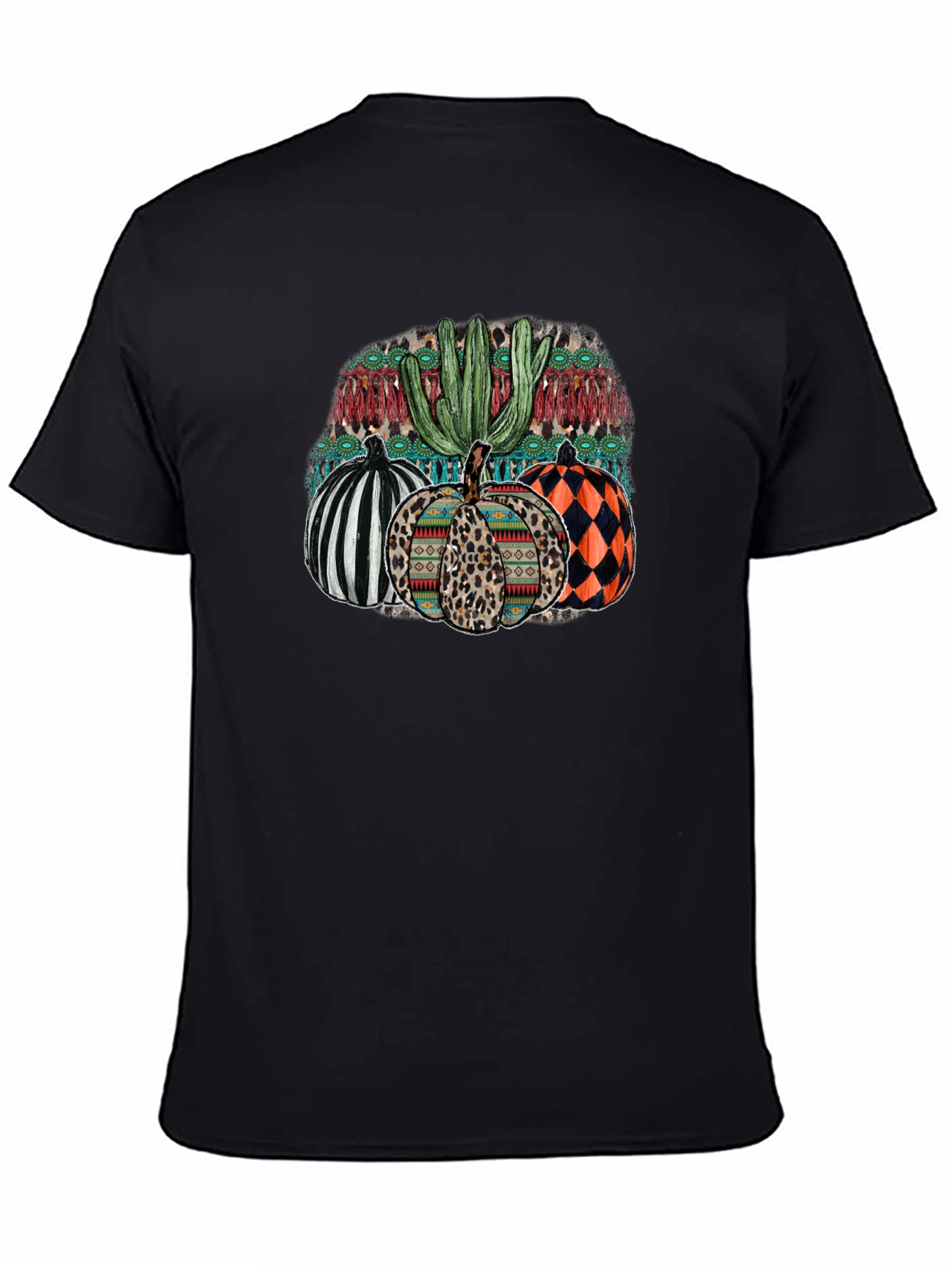 Western Pumpkin Cactus Graphic Tee