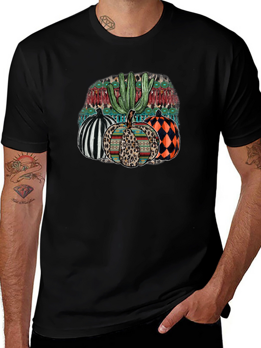 Western Pumpkin Cactus Graphic Tee