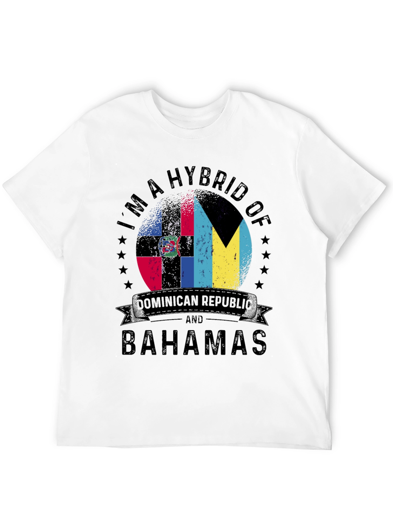 Hybrid Dominican Republic & Bahamas T-Shirt