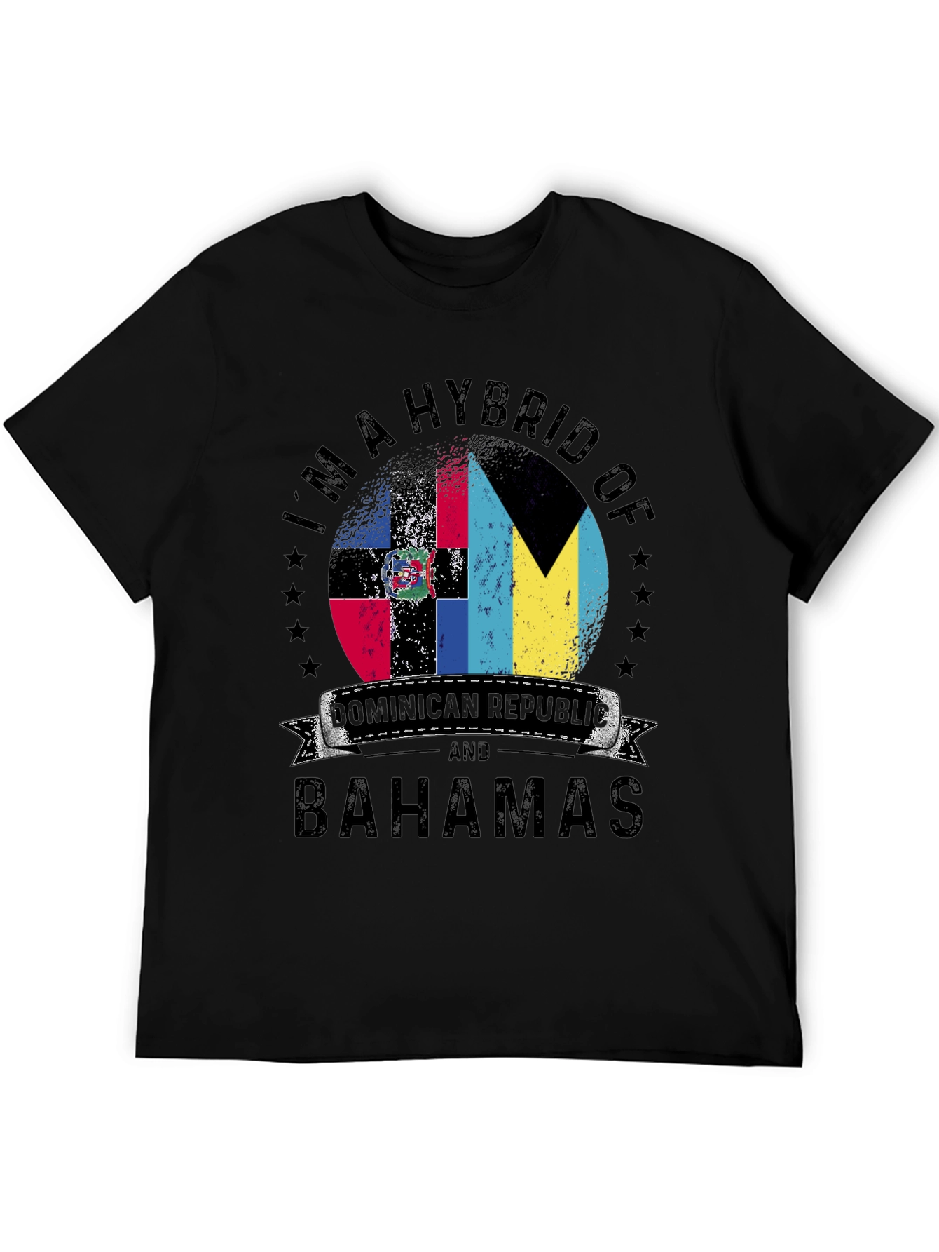 Hybrid Dominican Republic & Bahamas T-Shirt