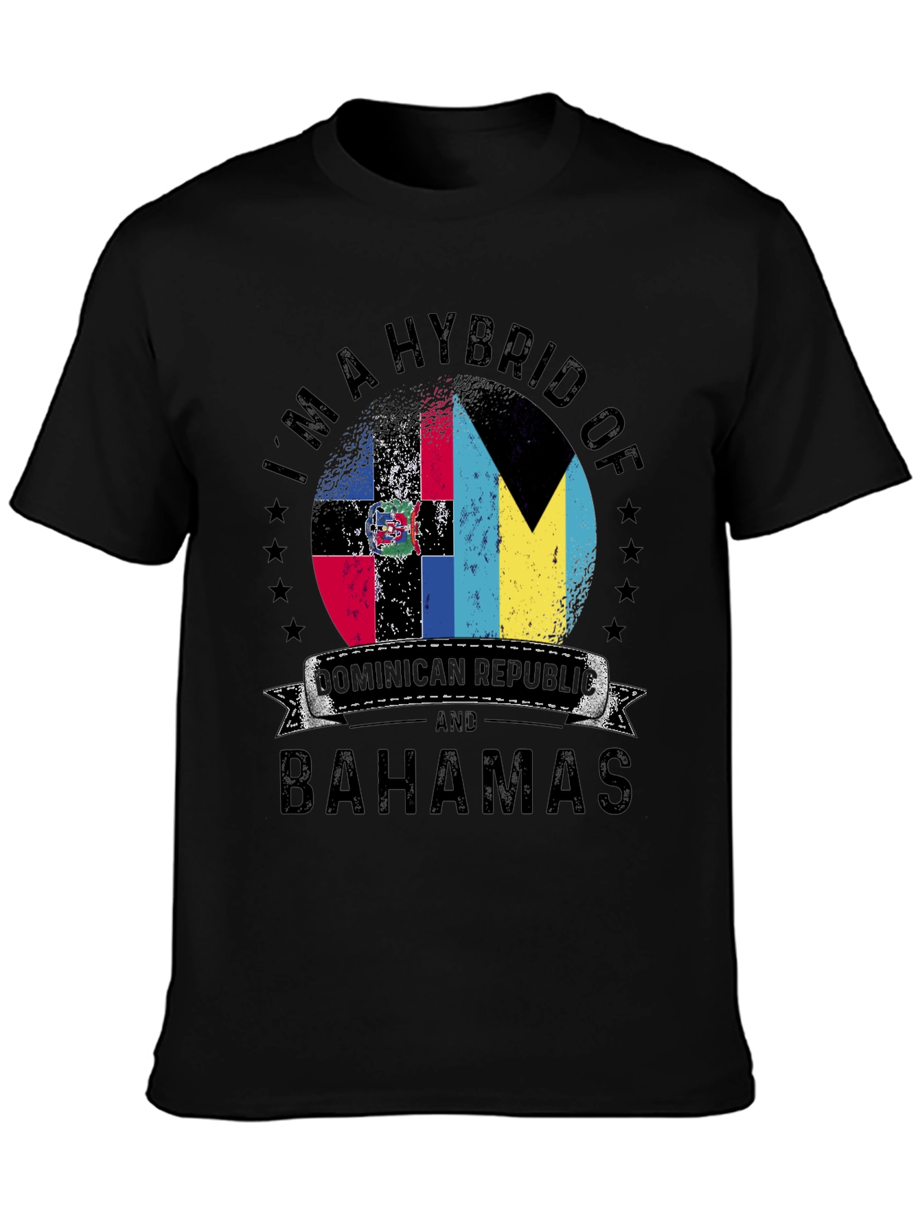 Hybrid Dominican Republic & Bahamas T-Shirt