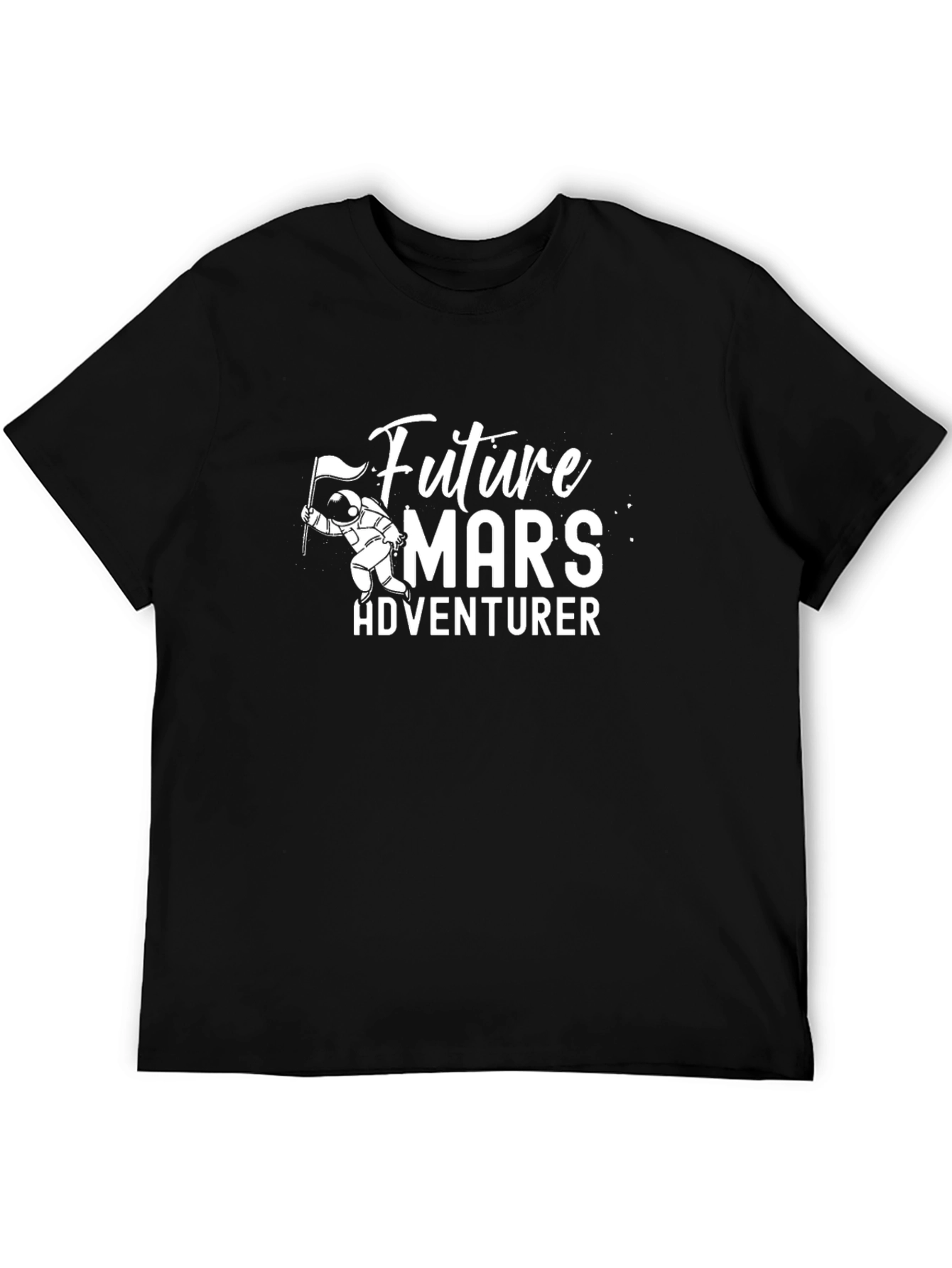 Future Mars Adventurer Black T-Shirt