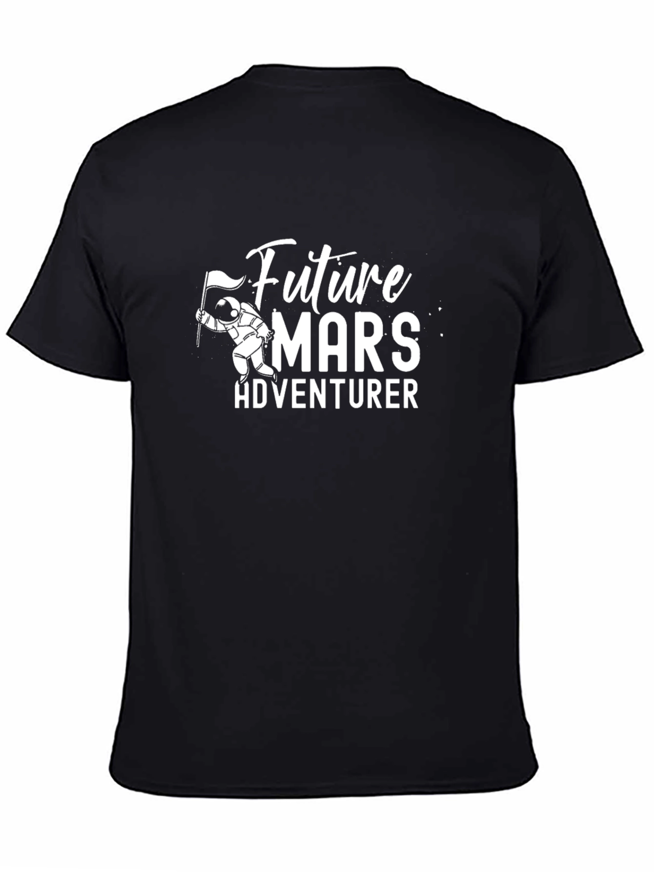Future Mars Adventurer Black T-Shirt