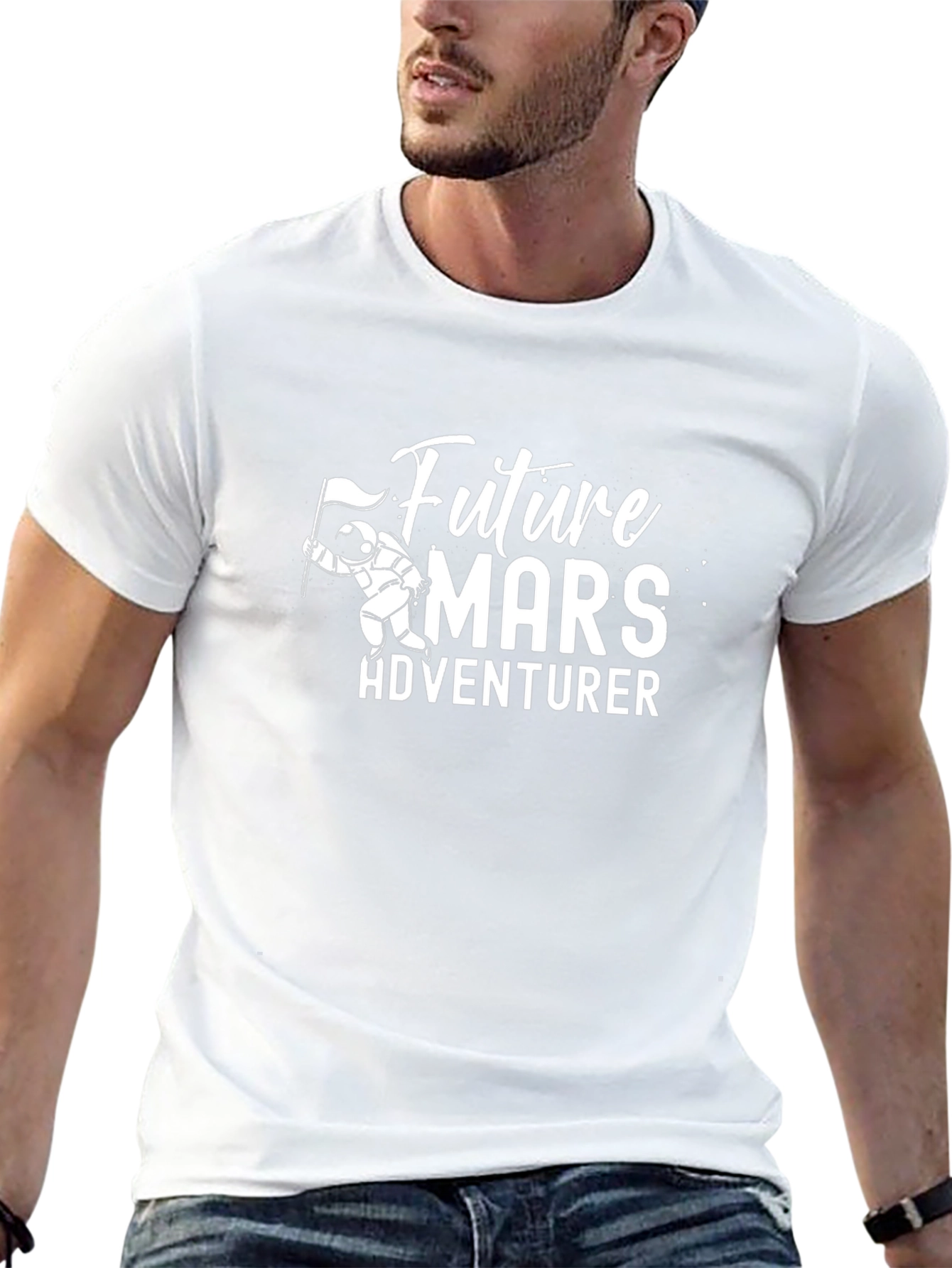 Future Mars Adventurer Black T-Shirt