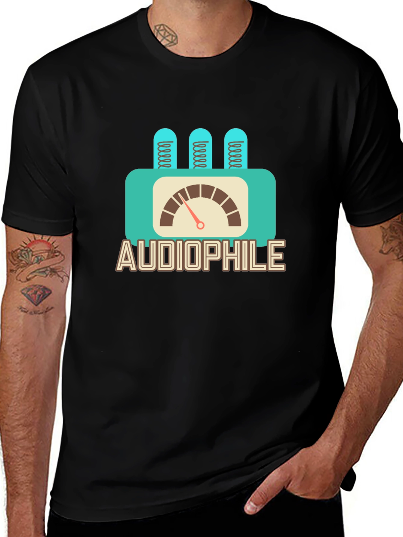 Audiophile T-Shirt - Retro Style