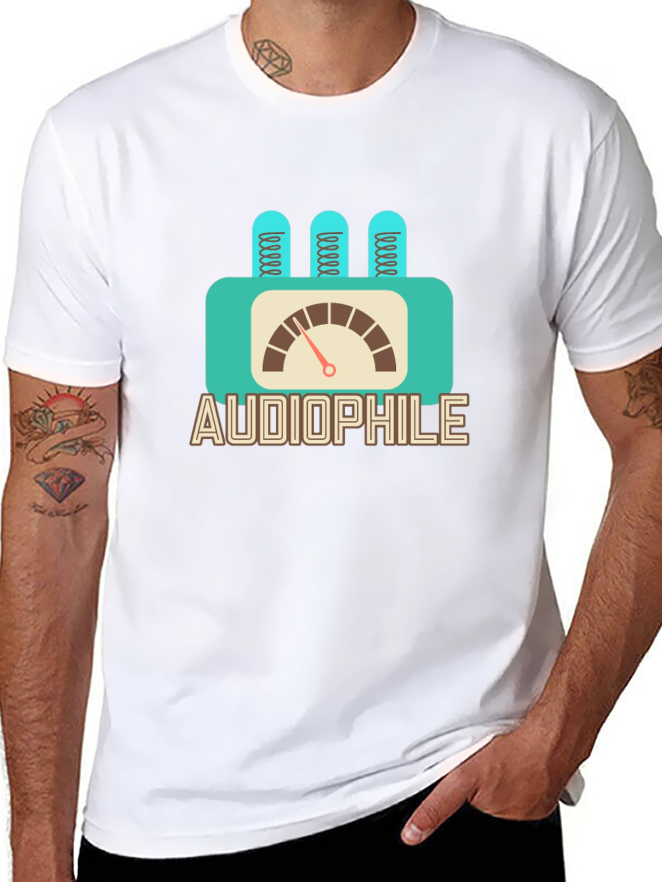 Audiophile T-Shirt - Retro Style