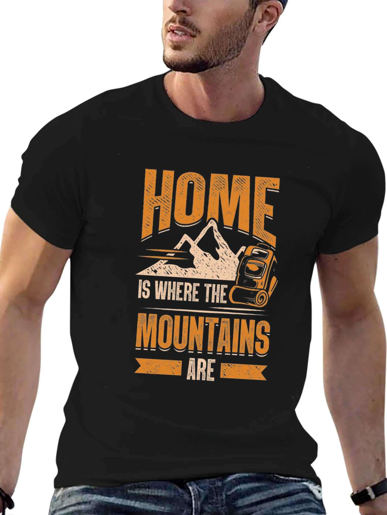 Home is Where the Mountains Are Graphic Tee