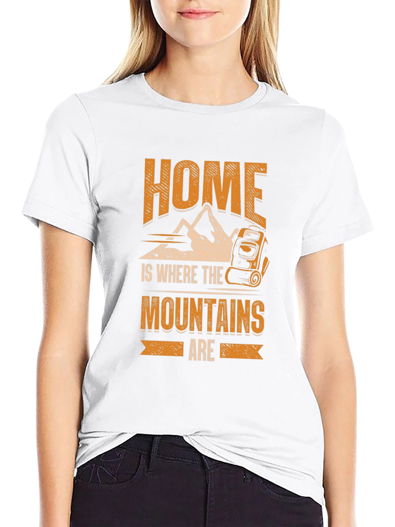 Home is Where the Mountains Are Graphic Tee