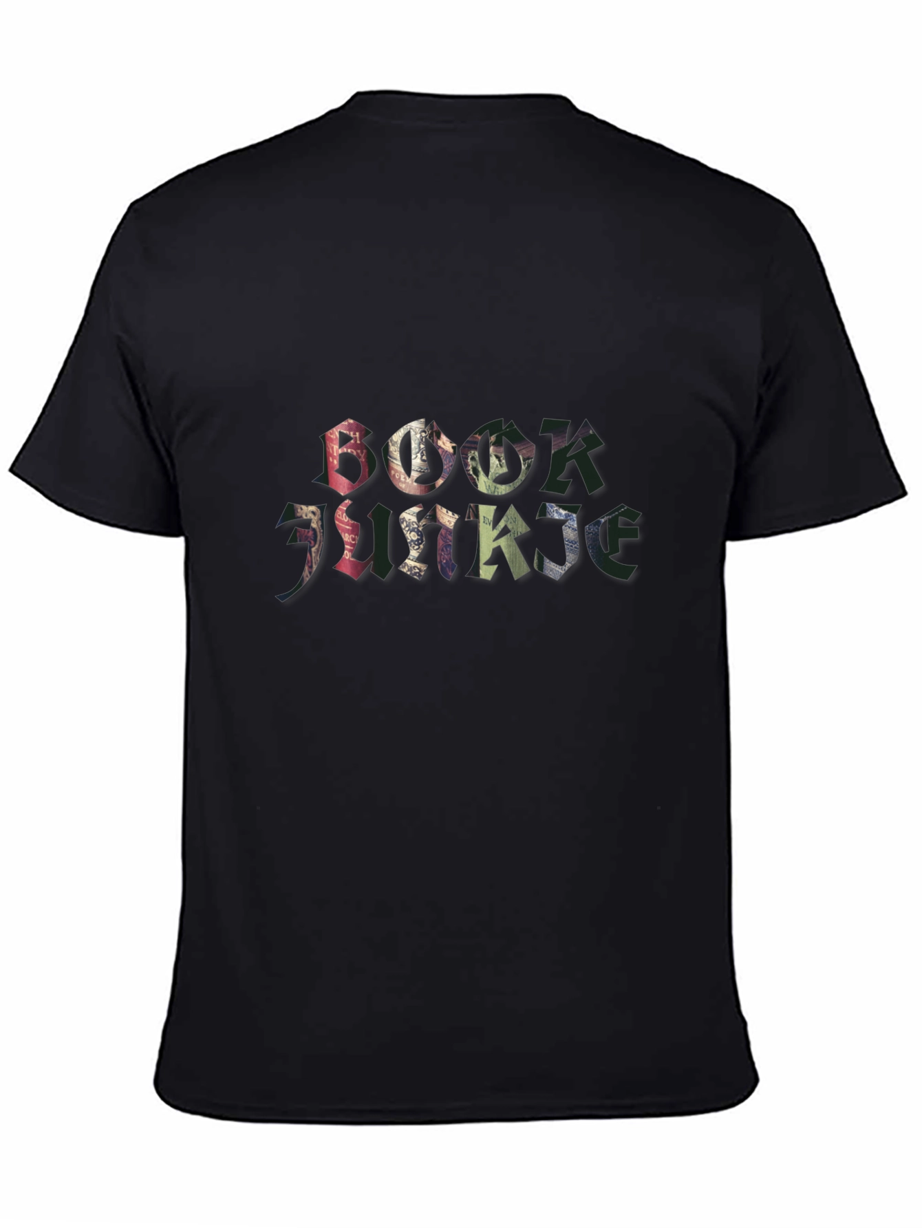 Book Junkie Graphic Tee - Black T-Shirt