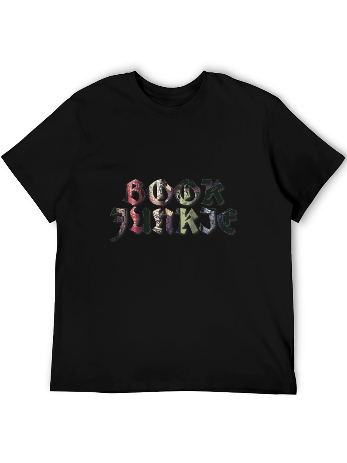 Book Junkie Graphic Tee - Black T-Shirt