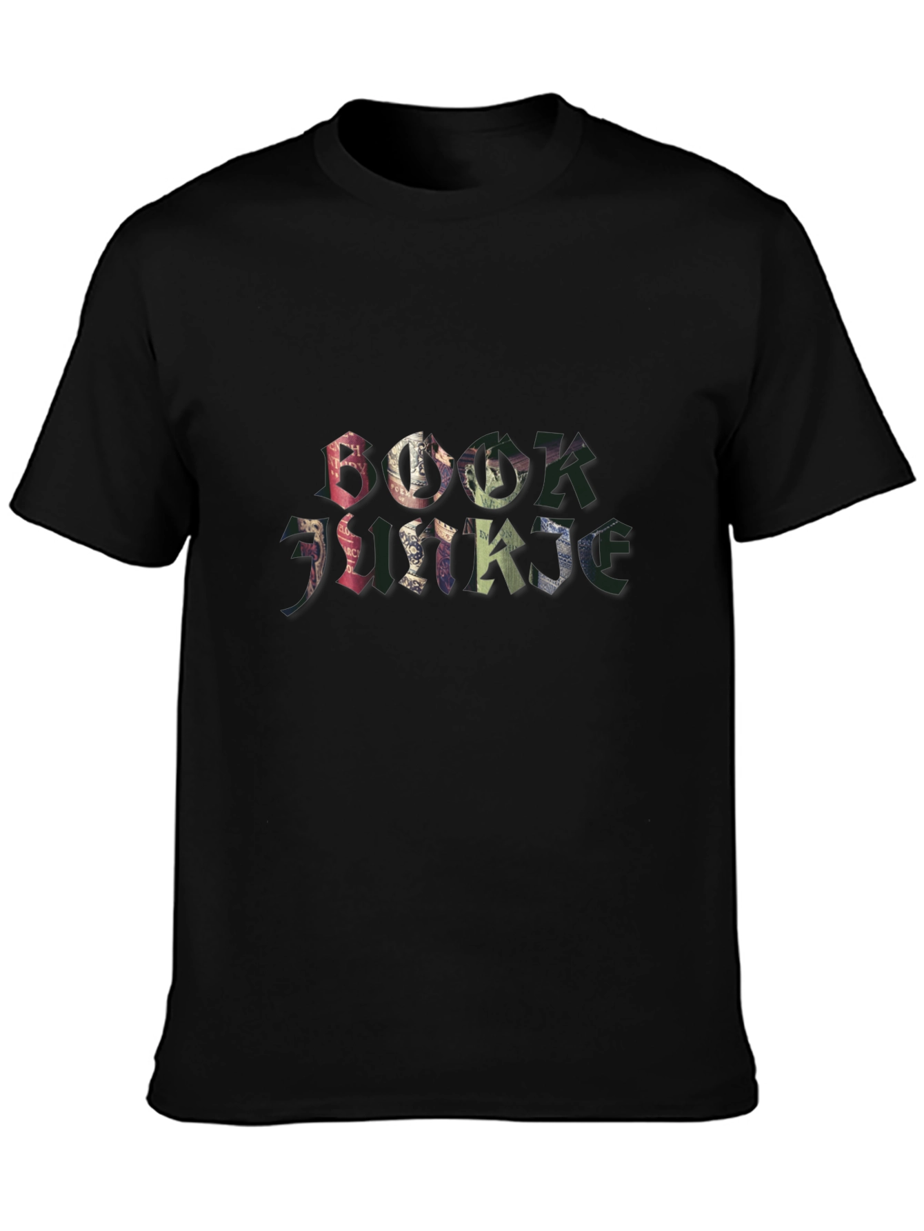Book Junkie Graphic Tee - Black T-Shirt