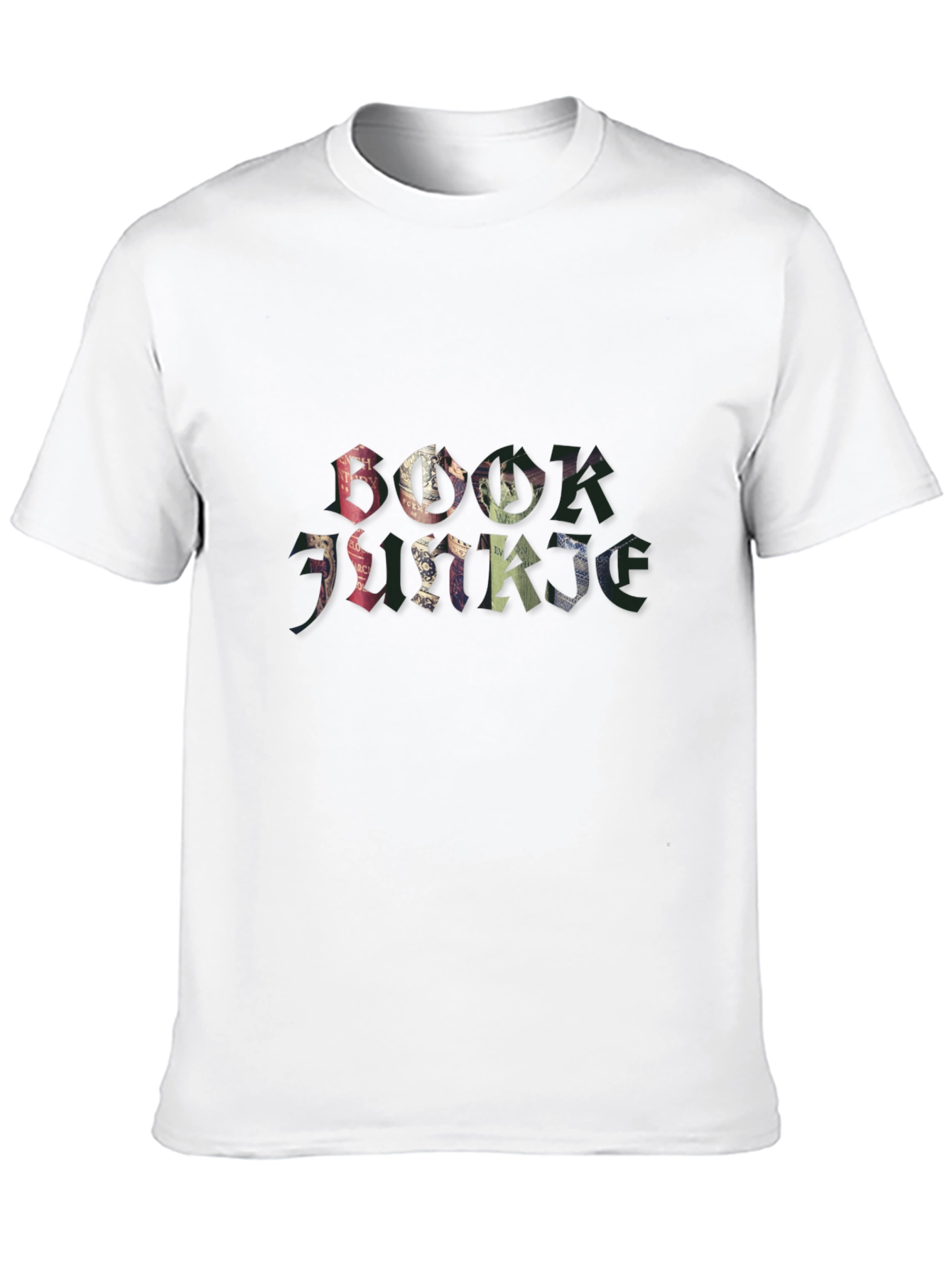 Book Junkie Graphic Tee - Black T-Shirt