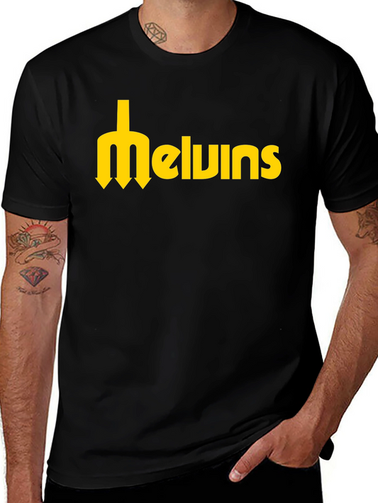 Melvins Band Logo Black T-Shirt