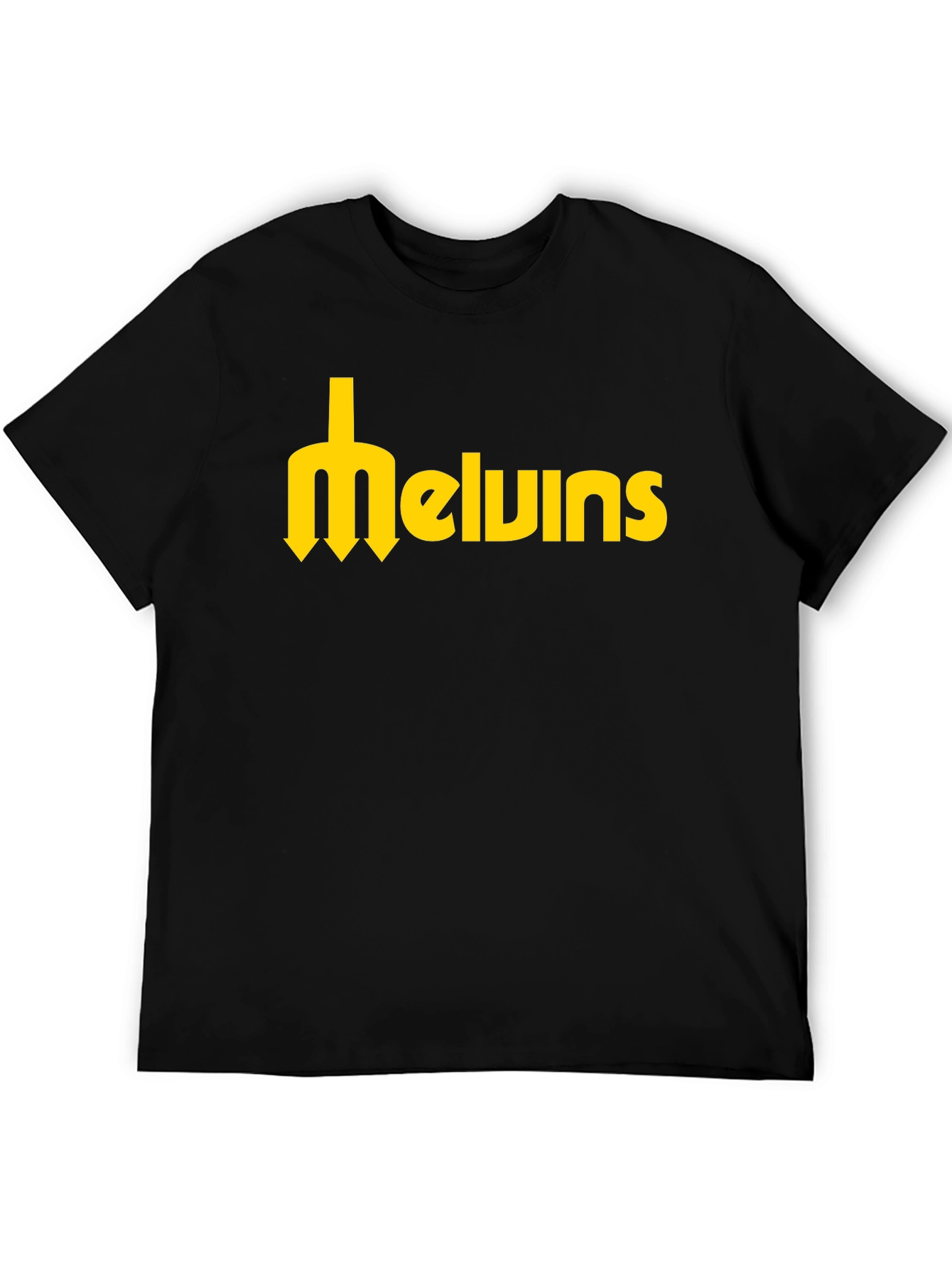 Melvins Band Logo Black T-Shirt